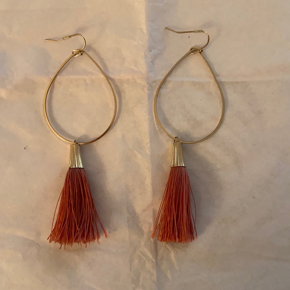 Anthropologie Fringe Earrings